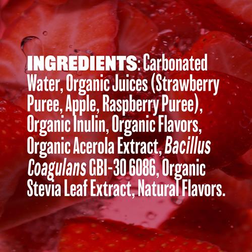 Evolution Fresh Organic Strawberry Vanilla Fruit Soda, 12 Fz