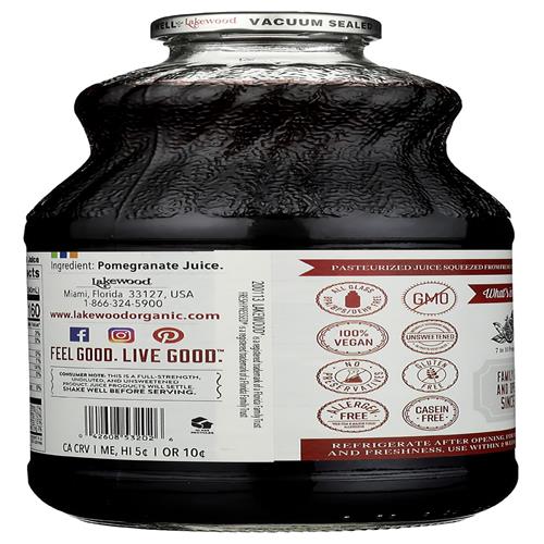 Lakewood Pure Pomegranate Juice, 32 Fl Oz