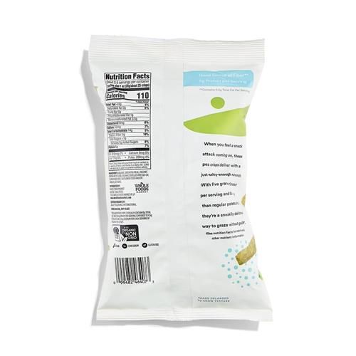 Whole Foods Market, Organic Lightly Salted Pea Crisps, 3.3 Oz