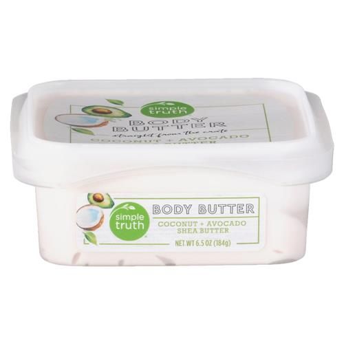 Simple Truth Beauty Crate Coconut & Avocado Shea Butter Body Butter 6.5 oz
