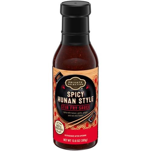 Private Selection Spicy Hunan Style Stir Fry Sauce 13.6 oz