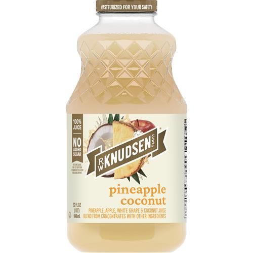 R.W. Knudsen Family Pineapple Coconut Juice Blend, 32 Ounces