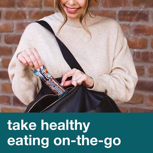 Kind Snack Bars, Dark Chocolate Nuts & Sea Salt, 5G Sugar | 6G Protein, Gluten Free Bars, 1.4 Oz, 12 Count
