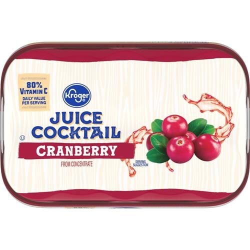 Kroger Cranberry Juice Cocktail 6 bottles / 8 fl oz