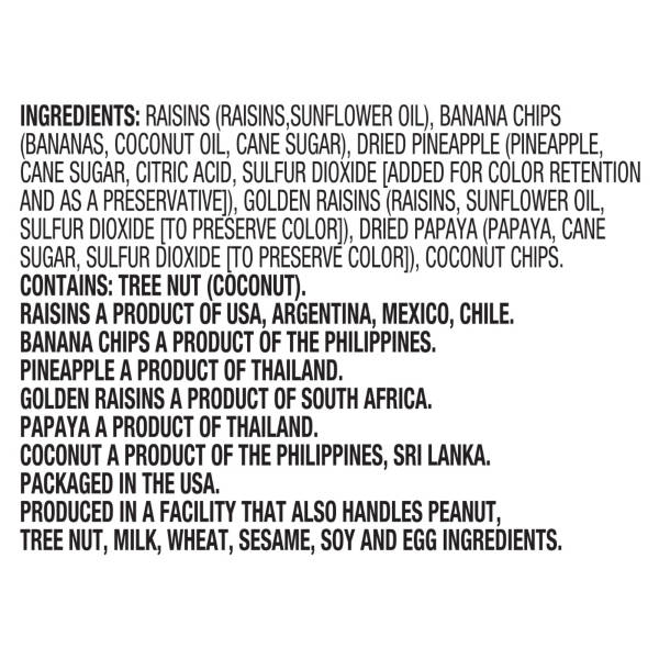 Southern Grove Dried Fruit Medley, 7.5 oz