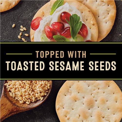 Private Selection Toasted Sesame Water Crisp Crackers 4.4 oz
