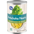 Kroger Quartered Artichoke Hearts in Brine 14 oz