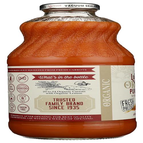 Lakewood Organic Fresh Pressed Pure Carrot -- (1 X 32 Fl Oz)