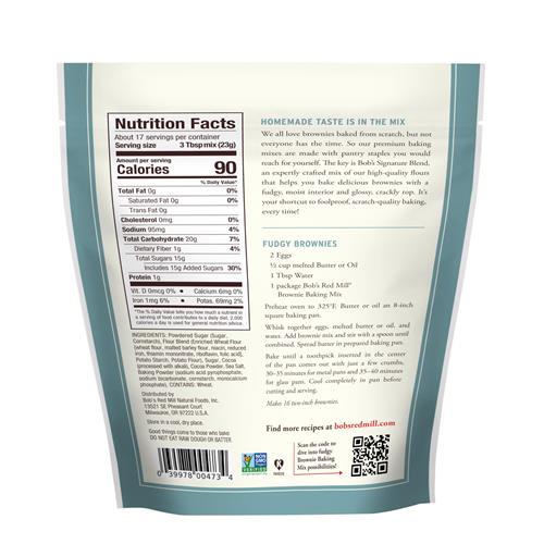 Bobs Red Mill Signature Brownie Baking Mix, 14Oz (Pack Of 1) - Non Gmo, Kosher