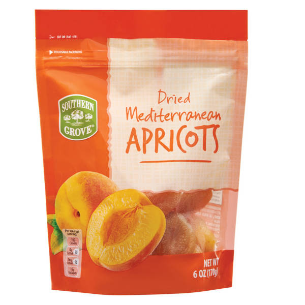 Southern Grove Dried  Mediterranean Apricots, 6 oz