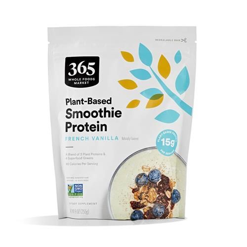 Whole Foods Market, Protein Plantpowder Smoothie French Vanilla, 9 Ounce