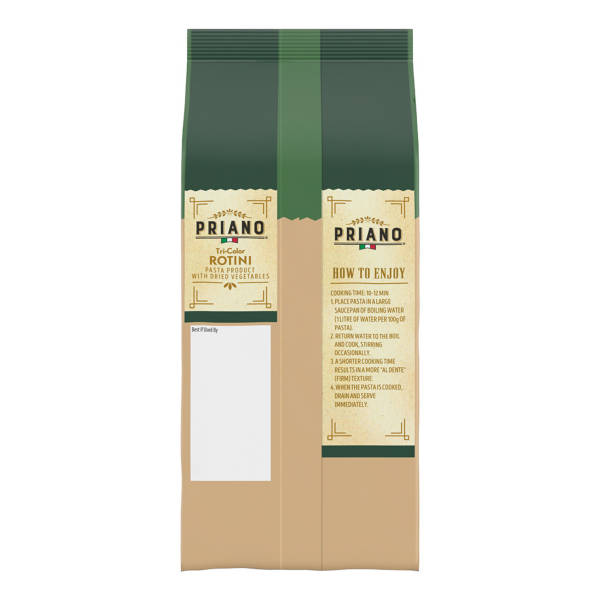 Priano Tri-Color Rotini  - 16 oz