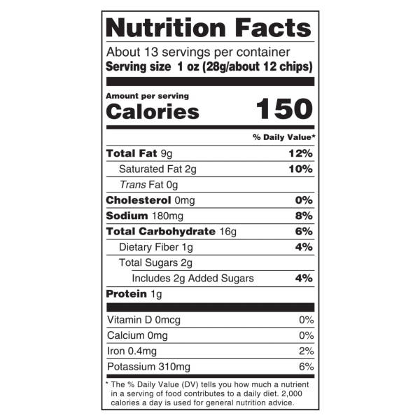 Clancy's Honey Barbecue Ridged Party Size Potato Chips, 12.5 oz