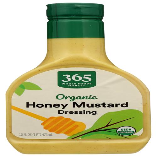 Whole Foods Market, Organic Honey Mustard Dressing, 16 Fl Oz