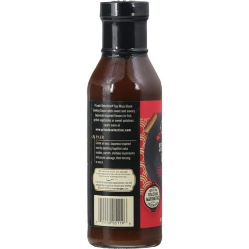 Private Selection Soy Miso Glaze Cooking Sauce 14 oz
