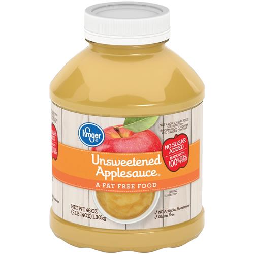 Kroger Unsweetened Applesauce 46 oz