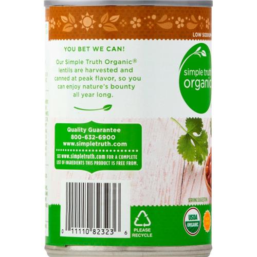 Simple Truth Organic Lentils 15 oz