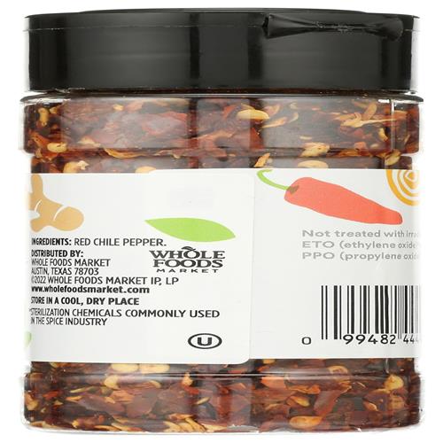 Whole Foods Market Crushed Red Chili Pepper, 0.99 Ounce