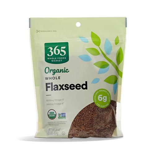 Whole Foods Market Organic Brown Flaxseed, 16 Oz