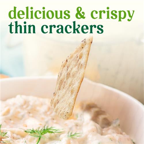 Simple Truth Vegan Parmesan Rice & Almond Crisps Crackers 3.5 oz