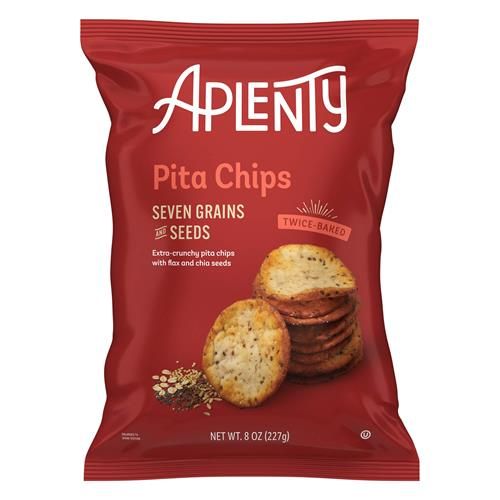 Aplenty Seven Grains And Seeds Pita Chips, 8 Oz