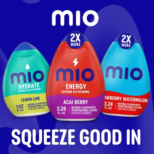 Mio Energy Acai Berry Flavored With Other Natural Flavor Liquid Water Enhancer, 3.24 Fl Oz Bottle