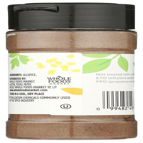 Whole Foods Market Ground Allspice, 1.73 Ounce