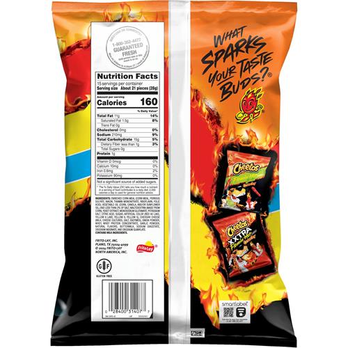 Cheetos Crunchy Flamin Hot Party Size Bag, 15 Oz