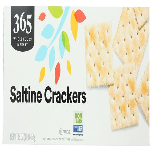 Whole Foods Market Salted Saltine Crackers, 16 Oz