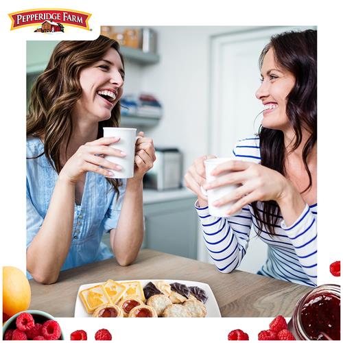 Pepperidge Farm Verona Apricot Raspberry Thumbprint Cookies, 6.75 Oz. Bag