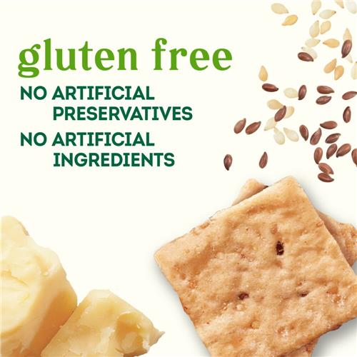 Simple Truth Ancient Grains Vegan White Cheddar Rice Crackers 3.5 oz