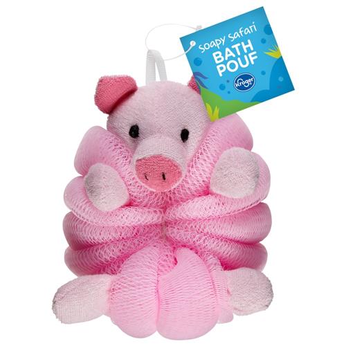 Kroger Soapy Safari Bath Pouf - Assorted 1 ct