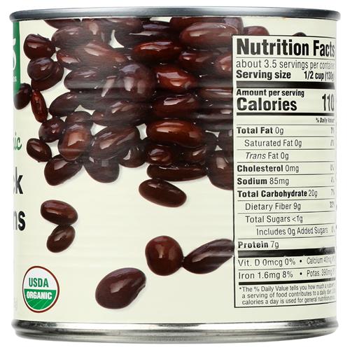 Whole Foods Market, Organic Black Beans, 15 Oz