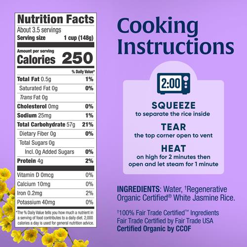 Lundberg Value Size Regenerative Jasmine Rice 17.3 Oz