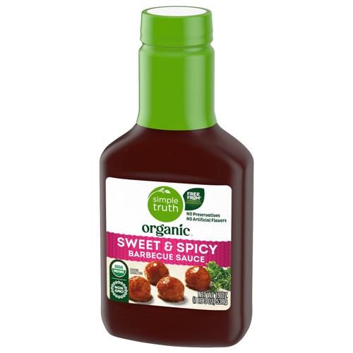 Simple Truth Organic Sweet & Spicy BBQ Sauce 19 oz