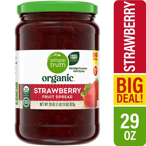 Simple Truth Organic Strawberry Fruit Spread 29 oz