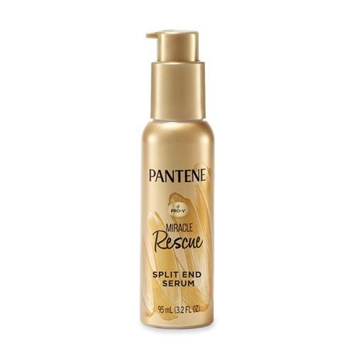 Pantene Hair Serum, Split Ends Hair Treatment, Hair Serum For Frizzy And Damaged Hair, Miracle Rescue, 3.2 Oz
