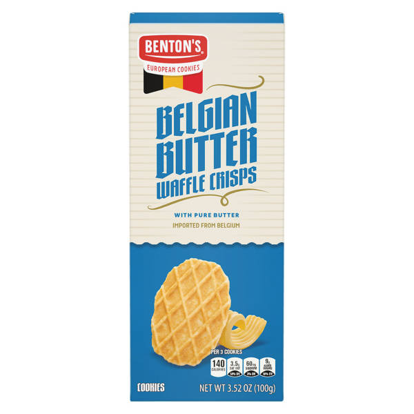 Benton's Belgian Butter Waffle Cookies, 3.52 oz