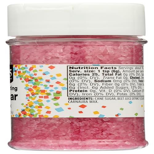 Whole Foods Market Pink Decorating Sugar, 3.3 Ounce