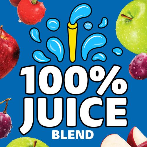 Capri Sun 100% Juice Fruit Punch Flavored All-Natural Juice Blend From Concentrate With Added Ingredients And Other Natural Flavors, 10 Ct Box, 6 Fl Oz Pouches