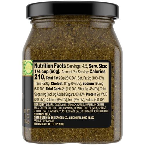 Private Selection Basil Pesto 10 oz