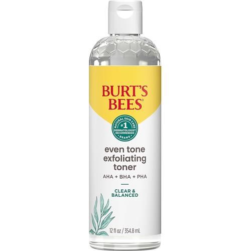 Burts Bees Clear & Balanced Even Tone Liquid Exfoliant, 8 Fz
