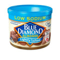 Blue Diamond Almonds, Lightly Salted, Low Sodium, 6 Ounce
