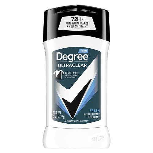 Degree Men Ultraclear Antiperspirant Deodorant Fresh 72-Hour Sweat & Odor Protection Antiperspirant For Men With Motionsense Technology 2.7 Oz