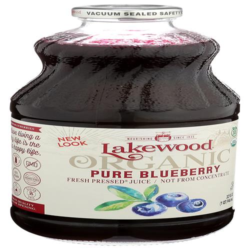 Lakewood Organic Pure Juice, Blueberry, 32 Fz