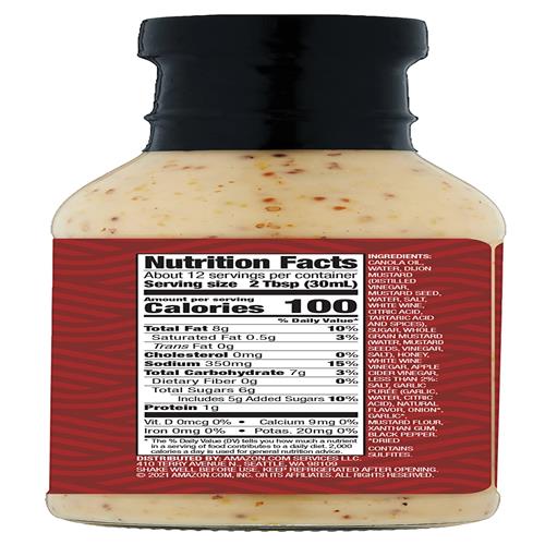 Aplenty Whole Grain Mustard Dressing, 12 Oz