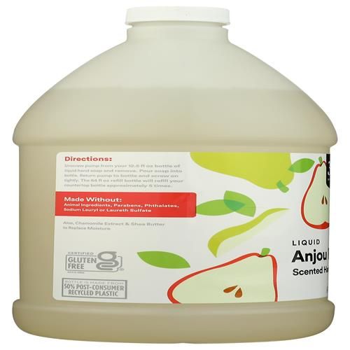 Whole Foods Market Liquid Hand Soap Refill, Anjou Pear, 64 Fl Oz