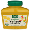 Whole Foods Market, Organic Yellow Mustard, 8 Ounce