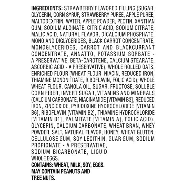 Millville Strawberry Fruit & Grain Cereal Bars, 8 count