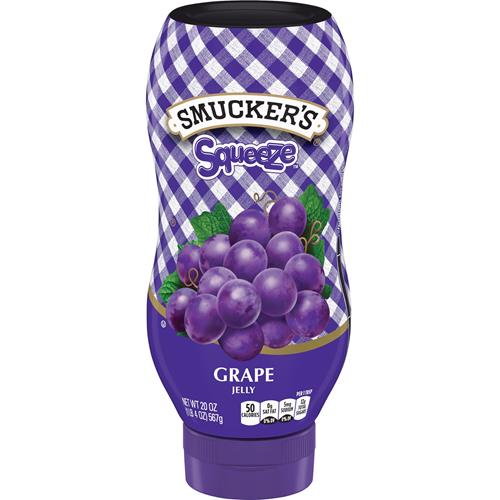 Smuckers Grape Squeezable Fruit Spread, 20 Ounces (Pack Of 1)